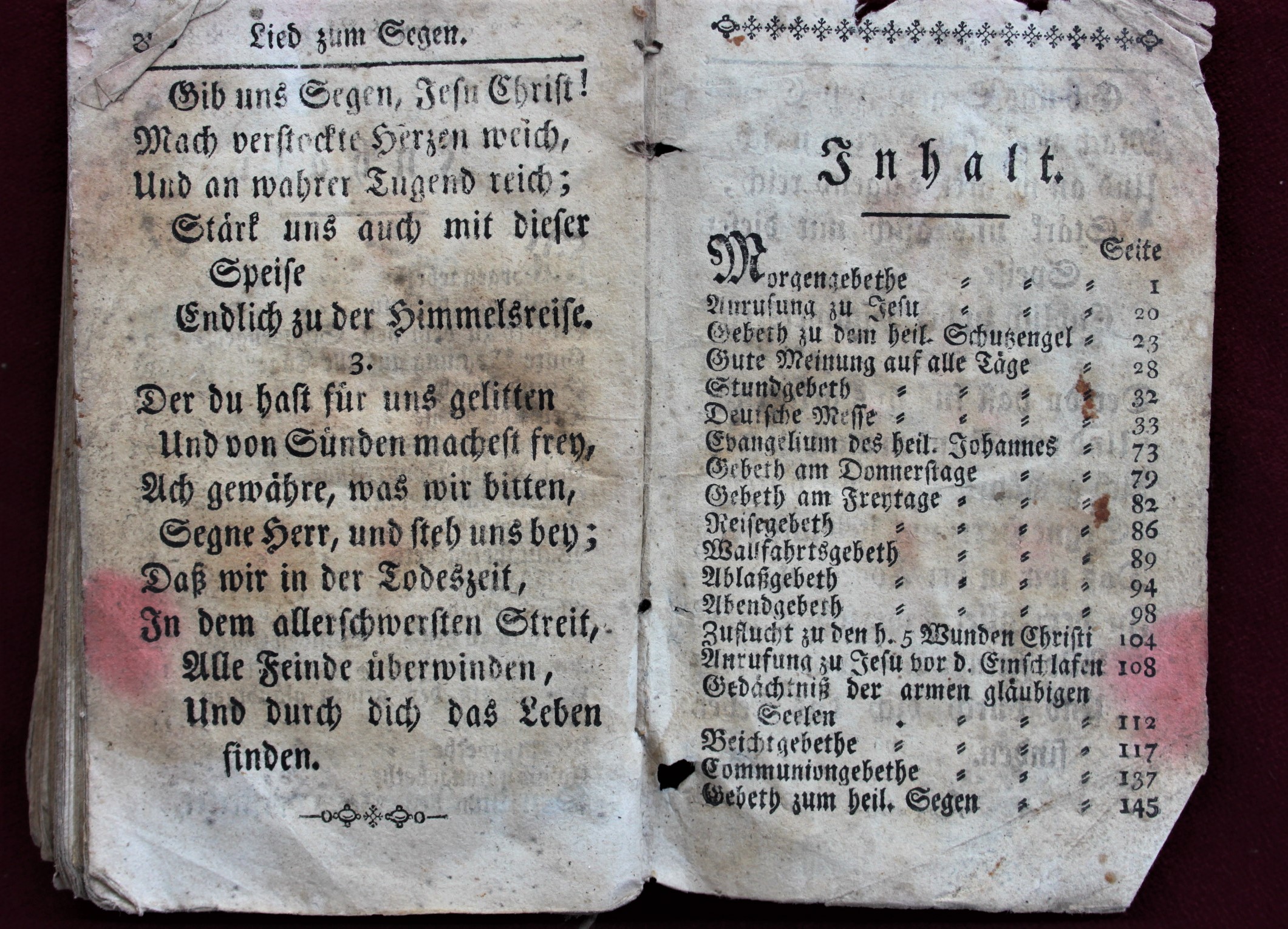 Gebetsbuch "Morgengebether"
